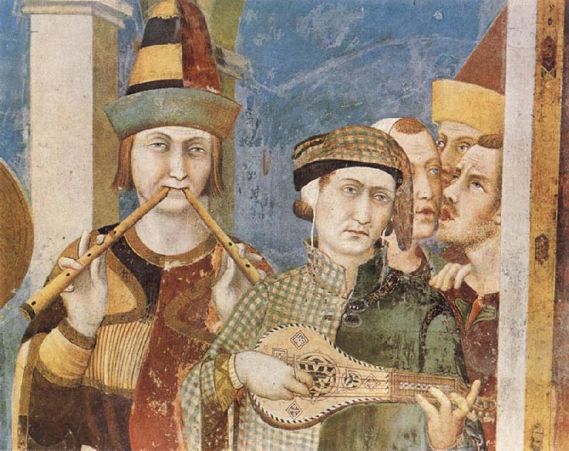 Simone Martini St Martin is dubbed a Knight,between 1317 and 1319 china oil painting image